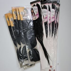 Senegal Twist Hair (Crochet) & Braiding Hair (1B)